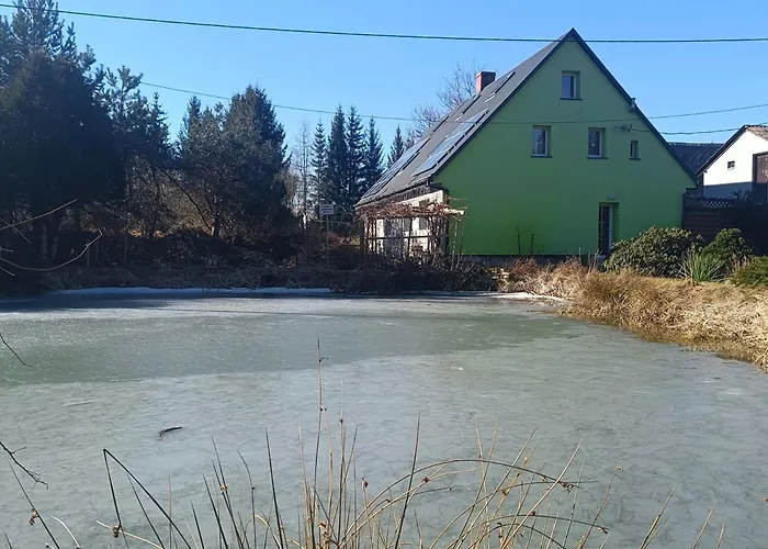 Siedlisko Nad Stawem Farmház *